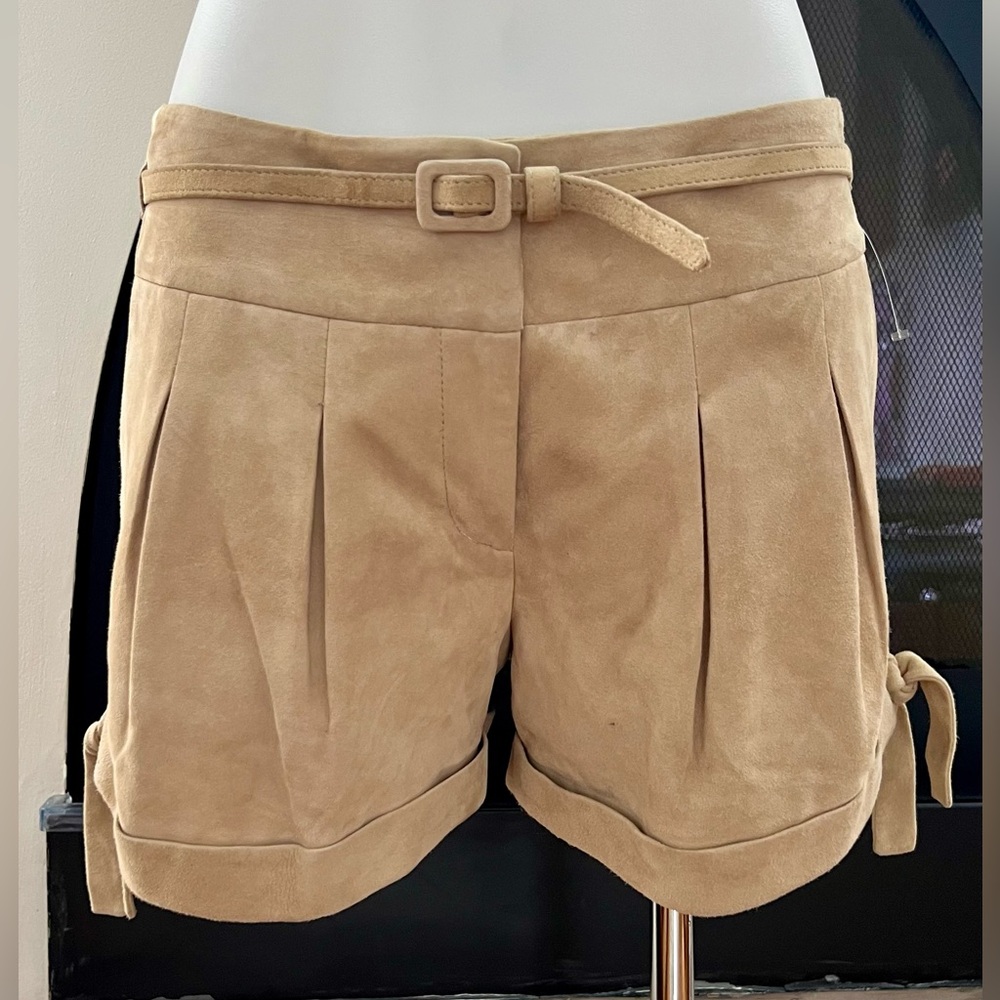Cynthia Steffe Vintage Leather Shorts NWT